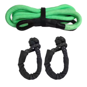 6M 13mm 3.8 Ton Kinetic Recovery Rope with 11 Ton Soft Shackle
