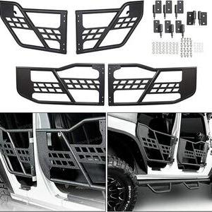 Half Tube Doors with Side Mirrors for Jeep Wrangler JK 2007–2017