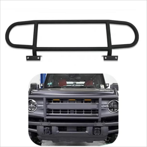 Black Steel Front Bumper Guard for Ford Bronco 2021–2023