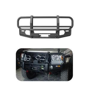 Steel Front Bull Bar with Lights for Toyota Land Cruiser 70 Series
