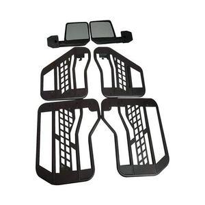 Steel Tube Half Doors with Side Mirror for Jeep Wrangler JL