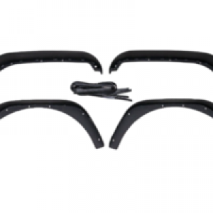 Textured Black Steel Fender Flares – 4PCS Set for 2018-2019 Jeep Wrangler JL