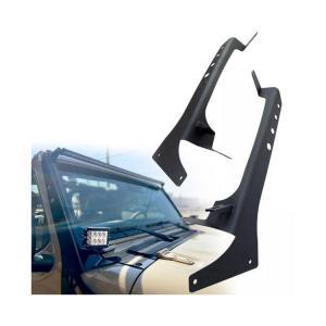 Wildfront Steel A‑Pillar Light Bar Mount for Jeep Wrangler JL (2018–Present)